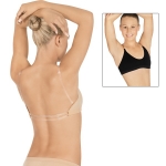  Reggiseno con bretelline e fascia in silicone Eurotard