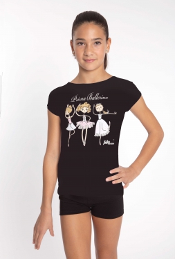 (Cod.6376) T-shirt Intermezzo-Ballett